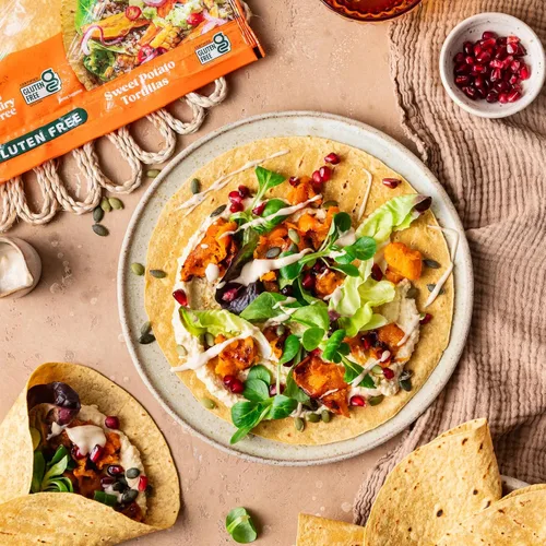 Miniatura 4 de BFree Tortillas de envoltura sin trigo sin gluten, batata, veganas sin lácteos (paquete de 2)