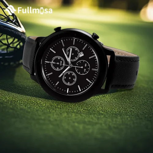 Miniatura 3 de Fullmosa Correa de reloj de cuero de 0.551 in, 0.630 in, 0.709 in, 0.787 in, 0.866 in, 0.945 in, piel auténtica suave, correa de repuesto