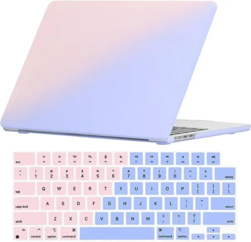 Miniatura 81 de Se7enline Compatible con MacBook Air 2025 2024 2023 de 15 pulgadas M4 M3 M2 Funda rígida para laptop Mac Air de 15.3 pulgadas M4 M3 M2 Chip