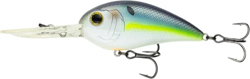 6th Sense Crush Deep Diving Crankbait - Señuelo de pesca de alta calidad en aguas profundas con detalles 3D, ganchos de níquel negro afilados y