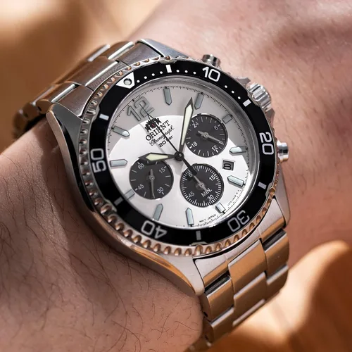 Miniatura 7 de RN-TX0203S Men's Metal Band Sports Diver Design MakoJapan Import New