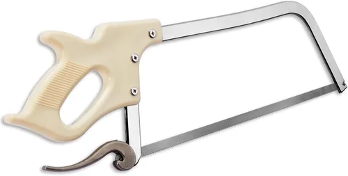 Miniatura 7 de KATA Sierra de hueso de carne para carnicería: sierra de mano de 17.5 pulgadas para cortar huesos de carne - Sierra de carne para carnicería en casa