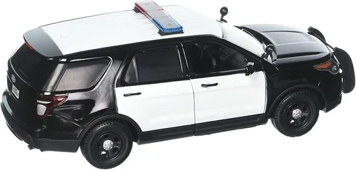 Miniatura 4 de Motor Max 1:24 W/B 2015 Ford Police Interceptor Utilidad con barra ligera Diecast Vehículos