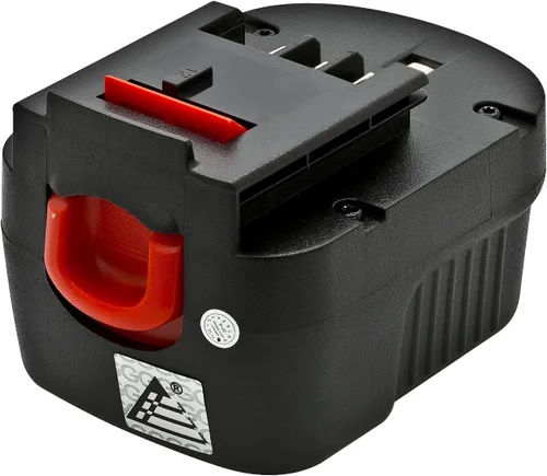 ExpertPower® Batería NiCd de 12v 1500mAh para Black & Decker A12 A12-XJ A12EX A1712 FS120B FSB12 HPB12 Firestorm FS120B FS120BX