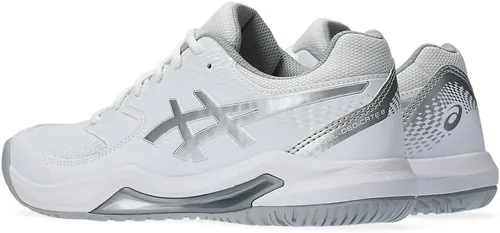 Miniatura 3 de ASICS - Zapatos de tenis Gel-Dedicate 8 para mujer, 7, blancoplata pura