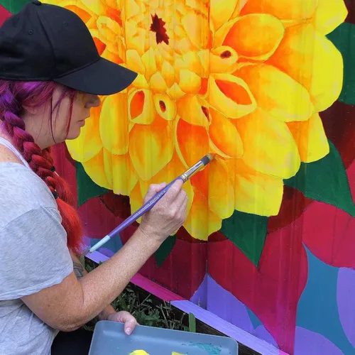 Miniatura 6 de Creative Mark Mural Max - Pinceles a gran escala – Juego de 12 tamaños surtidos – Lo último en pinceles murales a gran escala para pintura a gran