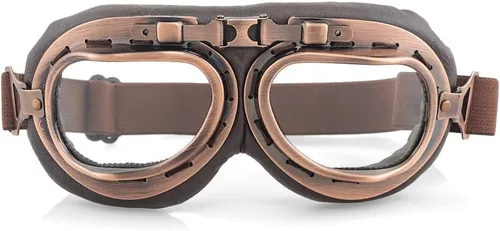 Gafas de motocicleta Gafas vintage Claro