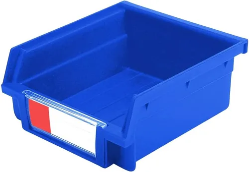 Miniatura 3 de Juego de contenedores de almacenamiento resistentes y panel de acero para colgar, panel laminado de acero para montar en banco, 15 contenedores