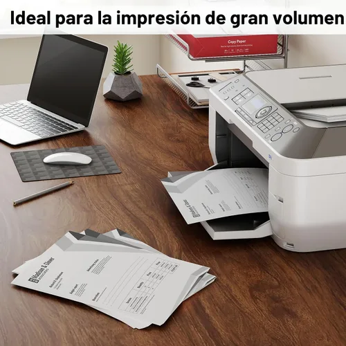 Miniatura 5 de Staples TRU RED - Papel de copia e impresora, 8.5 x 11, 20 libras, brillo 92, 5,000 hojas/cartón, papel blanco tamaño carta para oficina, escuela