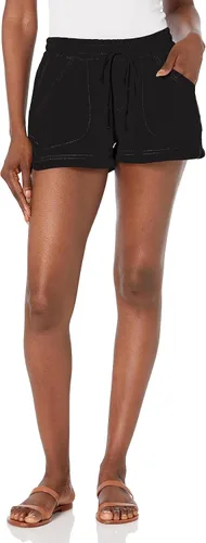 Miniatura 3 de UNIONBAY Pantalón corto Flora de gasa de doble cara para mujer