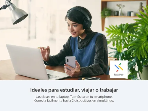 Miniatura 7 de Sony WH-CH720 Auriculares inalámbricos Bluetooth con cancelación de ruido, micrófono integrado, hasta 35 horas de duración de la batería y carga