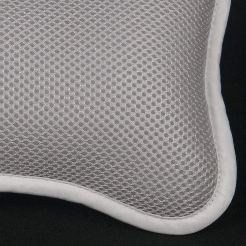 Miniatura 7 de Heallily Almohada de bañera 1 pieza suave de apoyo con ventosas para cuello y hombro (gris)