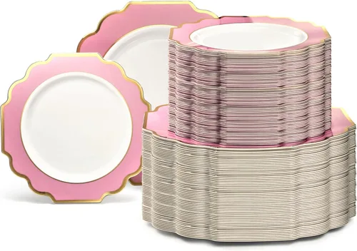 Miniatura 36 de OCCASIONS juego para 25 comensales (200 piezas), 80 comensales (640 piezas), 120 comensales (960 piezas), blanco imperial, 10.5 pulgadas, 7.5 A.