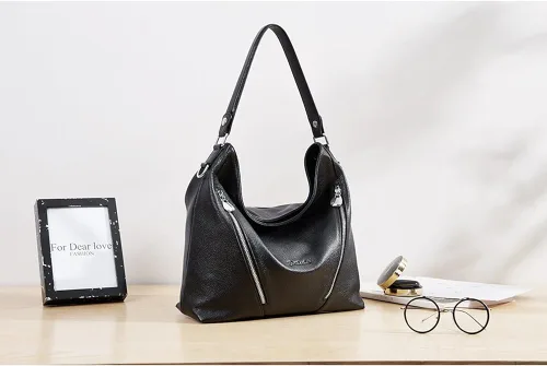Miniatura 6 de BOSTANTEN Bolso de cuero para mujer, diseño de bolsos de hombro, Hobo