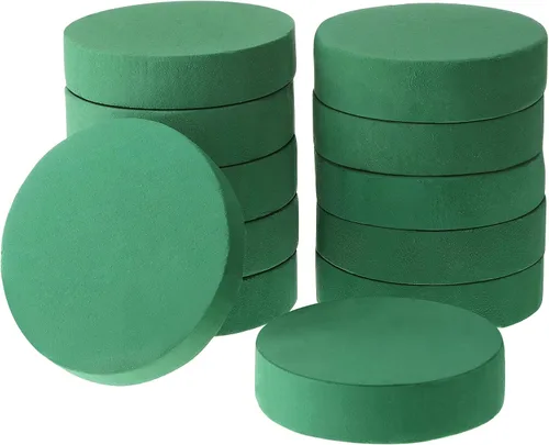 Miniatura 8 de Maitys Kit de arreglo floral redondo de espuma floral verde húmedo de espuma floral para decoración de pasillos, bodas, fiestas