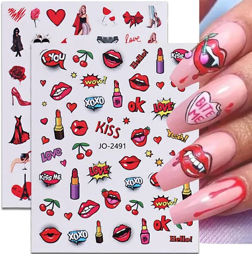 Miniatura 17 de Calcomanías líquidas para arte de uñas, diseño de mariposa, negro, plateado, mariposa, luna, 3D, autoadhesivas, suministros de arte de uñas