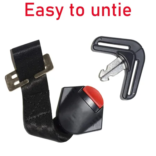 Miniatura 4 de Clip universal para arnés de pecho para asiento de bebé y arnés de pecho para asiento de niño, hebilla de bloqueo universal de repuesto para niños