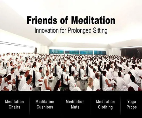 Miniatura 9 de Friends of Meditation Silla de meditación extra grande Silla de piso con soporte de respaldo Sillas de yoga para adultos Silla plegable Negro