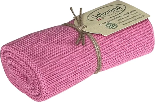 Miniatura 42 de Solwang Toallas de mano de cocina de algodón danés 100% algodón orgánico, hechas en la India (amarillo brillante orgánico)