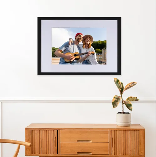 Miniatura 5 de Beyond Your Thoughts Marco de fotos negro de 16 x 20 pulgadas con mate para madera de 11 x 14 pulgadas y cristal (colgado/soporte), accesorios