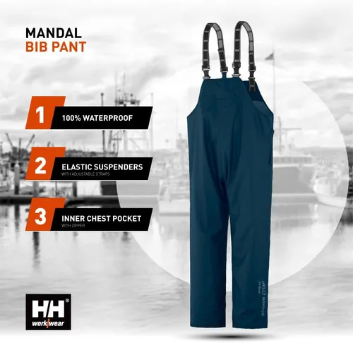 Miniatura 14 de Ropa de trabajo de Helly Hansen para hombre, mameluco para pescar y para la lluvia