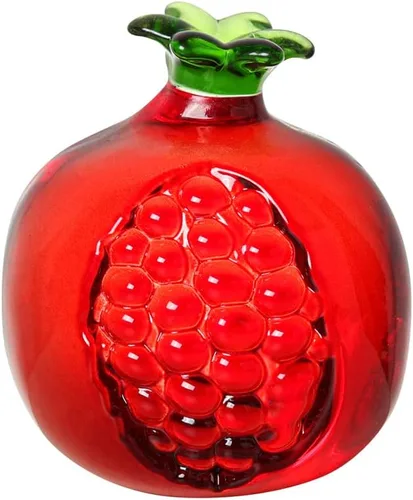 Miniatura 9 de JOONOR Adorno decorativo de estatua de uva de cristal morado, figura de cristal de fruta artificial, pisapapeles de mesa, adorno de cristal