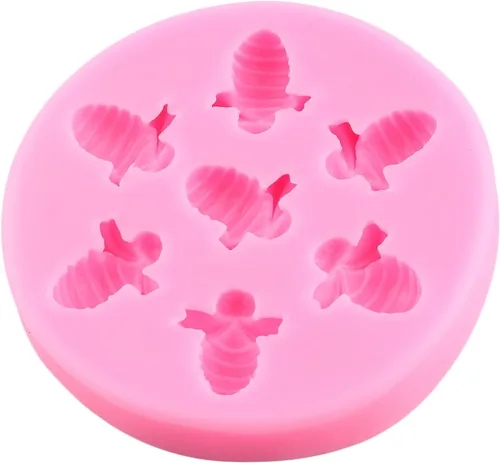 Miniatura 8 de Moldes de silicona para fondant de abejorro para decoración de tartas, decoración de cupcakes, pasta de goma de caramelo de chocolate, arcilla
