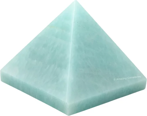 Miniatura 12 de Piedras Curativas de Cristal de Pirámide de Cuarzo Claro de Amazing Gemstone - Figura de Gran Pirámide de 2" de Piedra Natural para Meditación