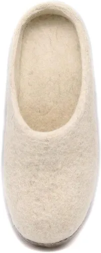 Miniatura 3 de Pantuflas tipo mule para mujer de lana merino de fieltro 'Astoria