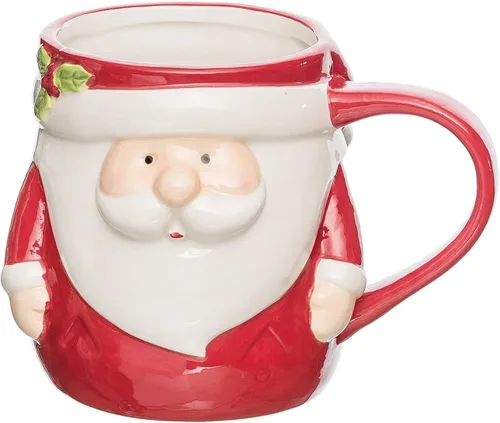 Miniatura 7 de C&F Home Taza de cerámica de café de Navidad con muñeco de nieve, 16 onzas, versátil té, chocolate caliente, Navidad, vacaciones de invierno, regalo
