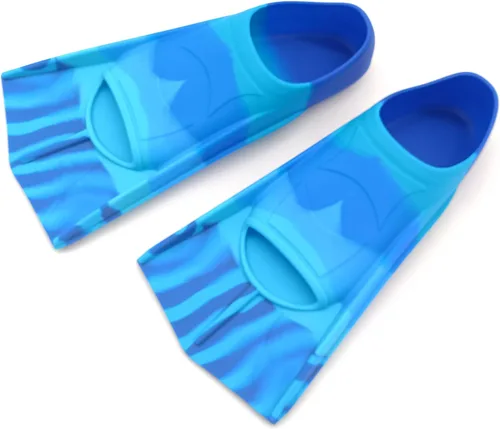 Miniatura 111 de Gugmoy Kids Swim Fins,Comfortable Silicone Flippers for Swimming and Diving,Size Suitable Beginners Kids Girls Boys Adults