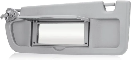 Reemplazo de visera solar para lado izquierdo del conductor gris compatible con Honda Civic EX LX Sedan SI Coupé 2006 2007 2008 2009 2010 2011