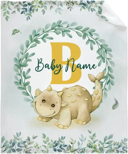 Miniatura 9 de Manta personalizada de arcoíris para bebé, manta acogedora de franela ligera con nombre para bebés, niños, adultos, niñas, niños, sofá cama, 30 x 40
