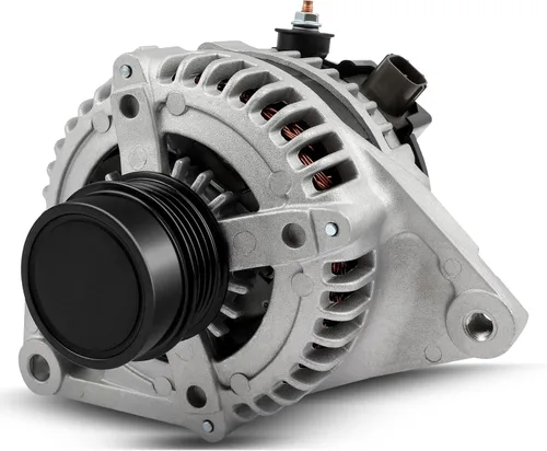 Miniatura 28 de Alternador apto para Chevy para Buick, reemplazo de alternador de alto rendimiento para 1 un cable autoexcitante, para alternador GM Chrome ADR0335