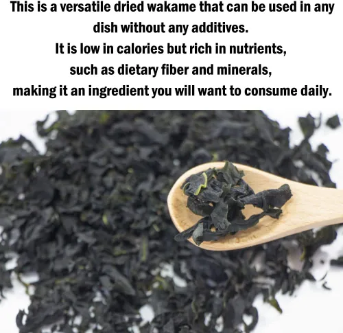 Miniatura 3 de Ensalada de algas secas Wakame 1.76 oz (50 g) Ideal para sopa de miso