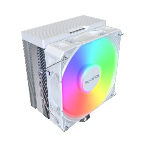 Miniatura 16 de MONTECH NX400 - Enfriador de aire de CPU, torre única, 4 tubos de calor avanzados, disipador de calor de 52 aletas, E28, ventilador de presión