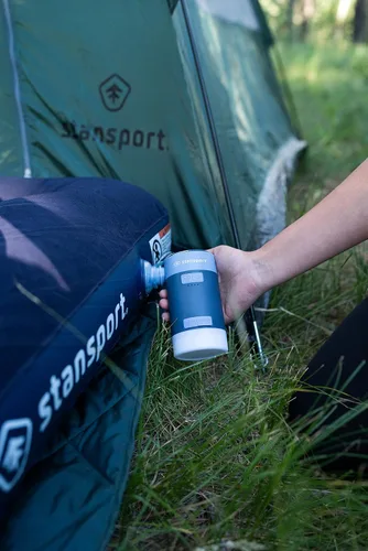 Miniatura 7 de Stansport Linterna recargable solar y fuente de alimentación de bomba