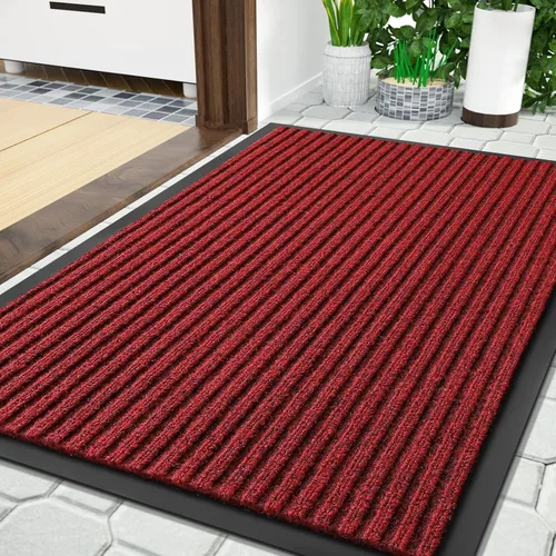Miniatura 69 de Yimobra Tapete de Bienvenida, Tapetes de Puerta Resistentes y Duraderos para Entrada del Hogar Exterior Interior, Tapete Delantero para Patio