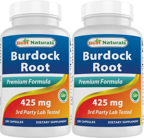 Miniatura 4 de Best Naturals Raíz de bardana 425 mg 180 Cápsulas