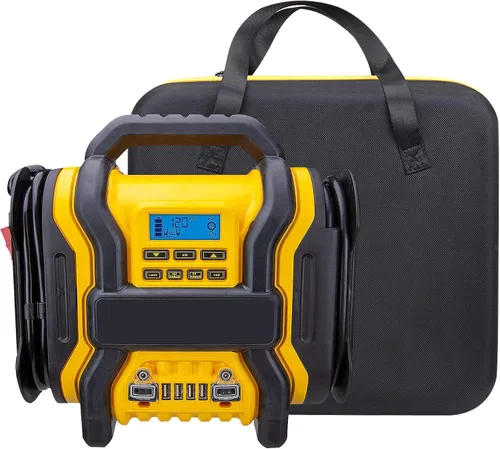Miniatura 5 de Khanka Estuche rígido de transporte para reemplazo de DEWALT DXAEPS14 1600 pico de amperios 12V arrancador de batería automotriz/estación