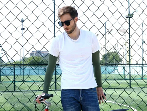 Miniatura 3 de Mangas de refrigeración para brazos con protección solar UV UPF 50+, 4 pares para hombres y mujeres, ciclismo, golf, deportes al aire libre