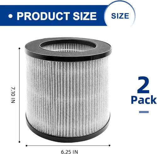 Miniatura 4 de Filtro de repuesto 2801 compatible con purificador de aire personal Bissell MYair 2780 2780A 2780B 2780P y 27809 - Comparar con My Air Part 2801