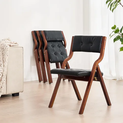 Miniatura 2 de VEVOR Silla de ratán moderna de mediados de siglo, silla tapizada de terciopelo con respaldo de ratán, silla retro para sala de estar, dormitorio