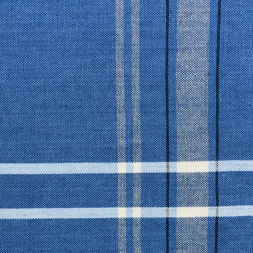 Miniatura 5 de DII - Servilletas para mesa estilo rústico, colección con rayas estilo francés, 20 x 20 pulgadas, color azul cambray, 6