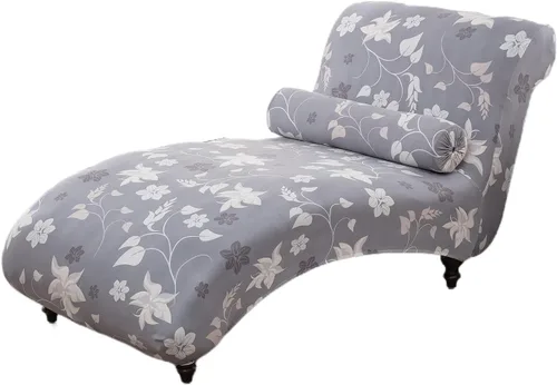 Miniatura 31 de Funda para tumbona sin brazos, funda elástica estampada para sofá reclinable, fundas elásticas para tumbonas para sala de estar, dormitorio, 13