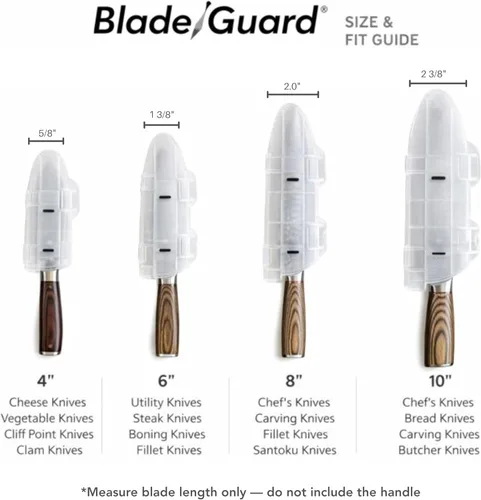 Miniatura 4 de Blade Guard - Protector de hoja de cuchillo de 10 pulgadas, fabricado en Estados Unidos, almacenamiento y transporte seguros para cuchillos