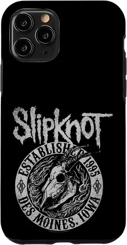 Miniatura 29 de Funda negra oficial de Slipknot Goat Flames para iPhone 17