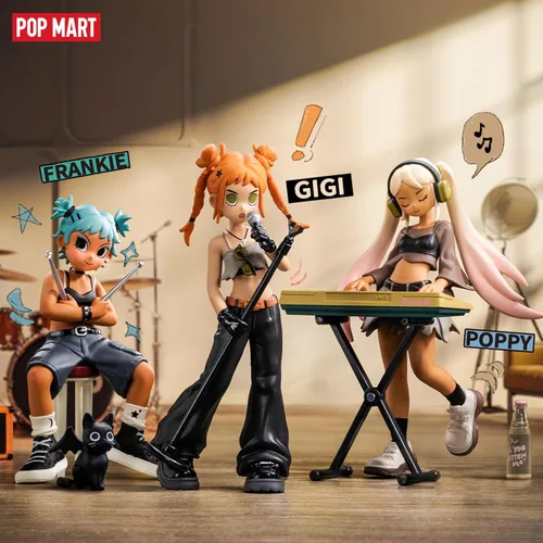 Miniatura 3 de POP MART Peach Riot Rise Up Series Figuras, 12 piezas de figuras de cajas ciegas de Peach Riot, figuras de acción de diseño aleatorio, juguetes