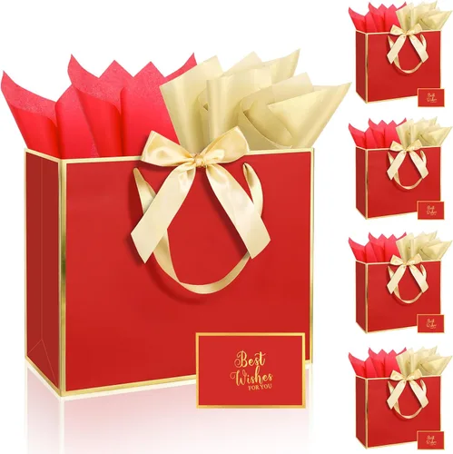Miniatura 33 de Ethhqu Bolsas de regalo grandes con asas