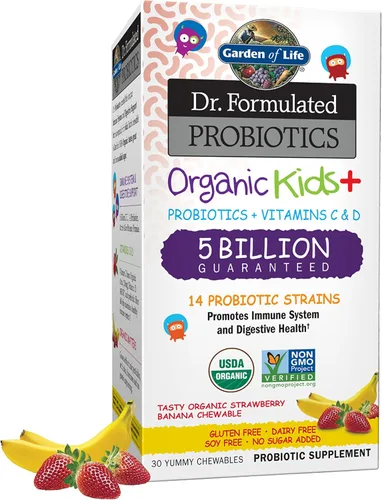 Miniatura 9 de Garden of Life - Probióticos para niños Probióticos orgánicos formulados para niños, sandía-acidophilus y probióticos promueve el sistema